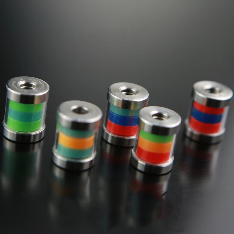 Colgante de hoja de Metal brillante para collar, pulsera, mochila, abalorios luminosos - imagen 3