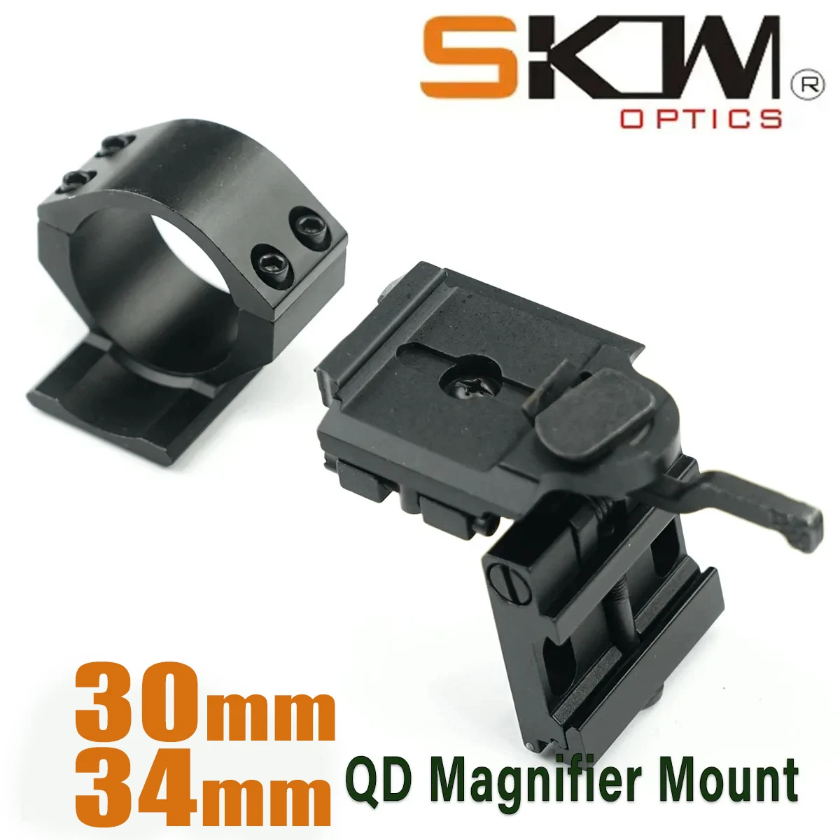 SKWoptics-Montaje de lanzamiento monocular de aumento, punto rojo holográfico, 34 mm, 30 mm, - imagen 2