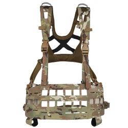 JPC SPC Chaleco táctico MOLLE ligero Airsoft caza multifuncional