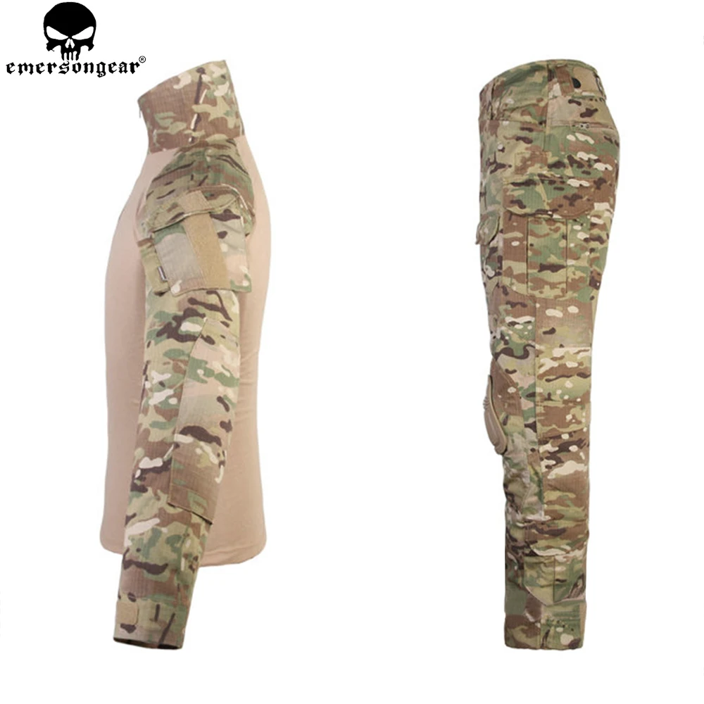 Traje de combate estilo Emerson G3 para mujer, ropa de caza, camuflaje Multi, pantalones tácticos Emersongear, uniforme de combate EM6966 - imagen 5
