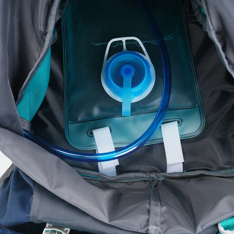 Mochila de escalada al aire libre con cubierta para la lluvia, senderismo, Camping, senderismo, bolsa de salida, equipaje grande para montañismo, mochila deportiva - imagen 5