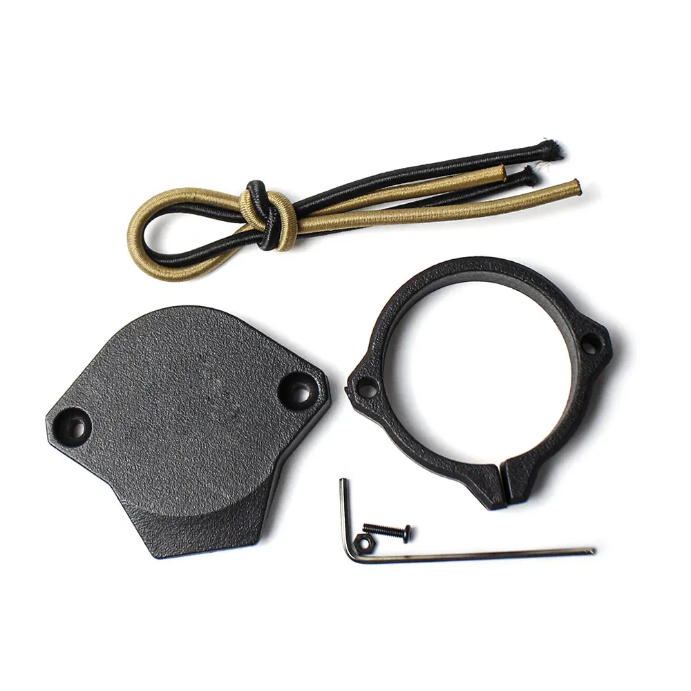 Cubierta táctica para luz de explorador, tapa para linterna Rein1.0/M952/M951, cubierta protectora para arma, accesorios de caza de nailon - imagen 3