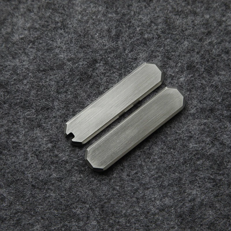 Parches de mango de cuchillo de aleación de titanio, básculas para cuchillos Victorinox del ejército suizo de 58MM, bolígrafo de firma MiniChamp Manager, 9 tipos - imagen 3