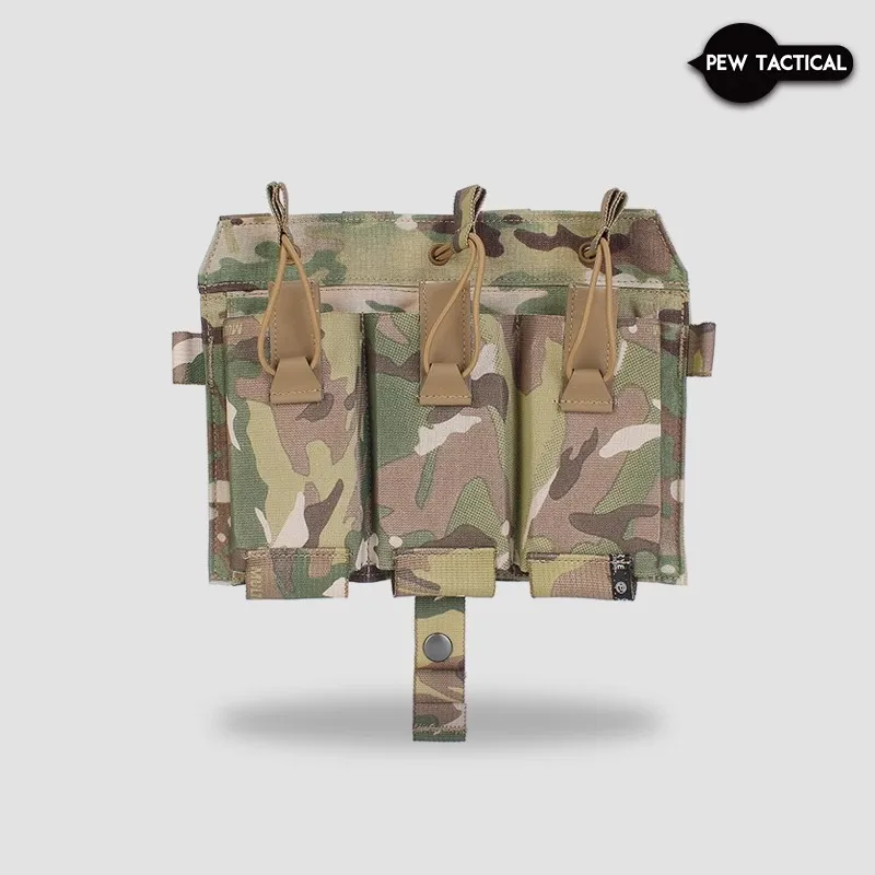 FLAP desmontable elástico táctico PEW para bolsa de revistas AVS JPC SPC 5,56 Airsoft FP19