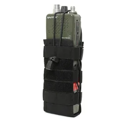 Funda táctica universal MOLLE ajustable para walkie talkie y botella