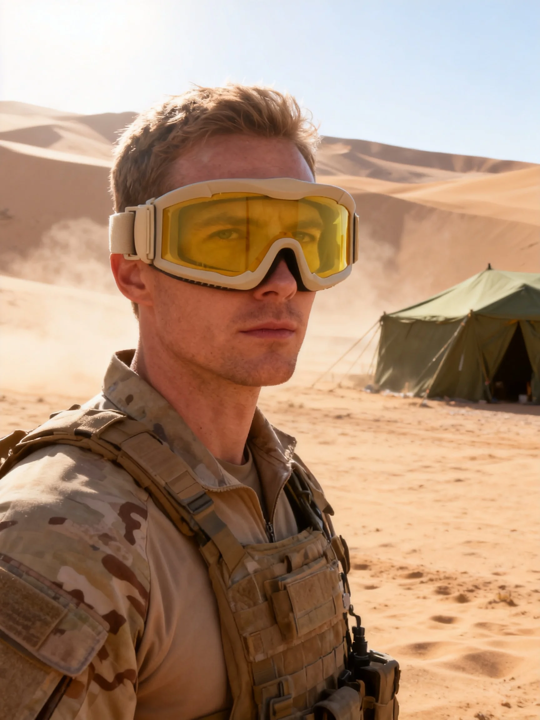 JSJM Gafas tácticas antiniebla a prueba de viento para airsoft - imagen 2