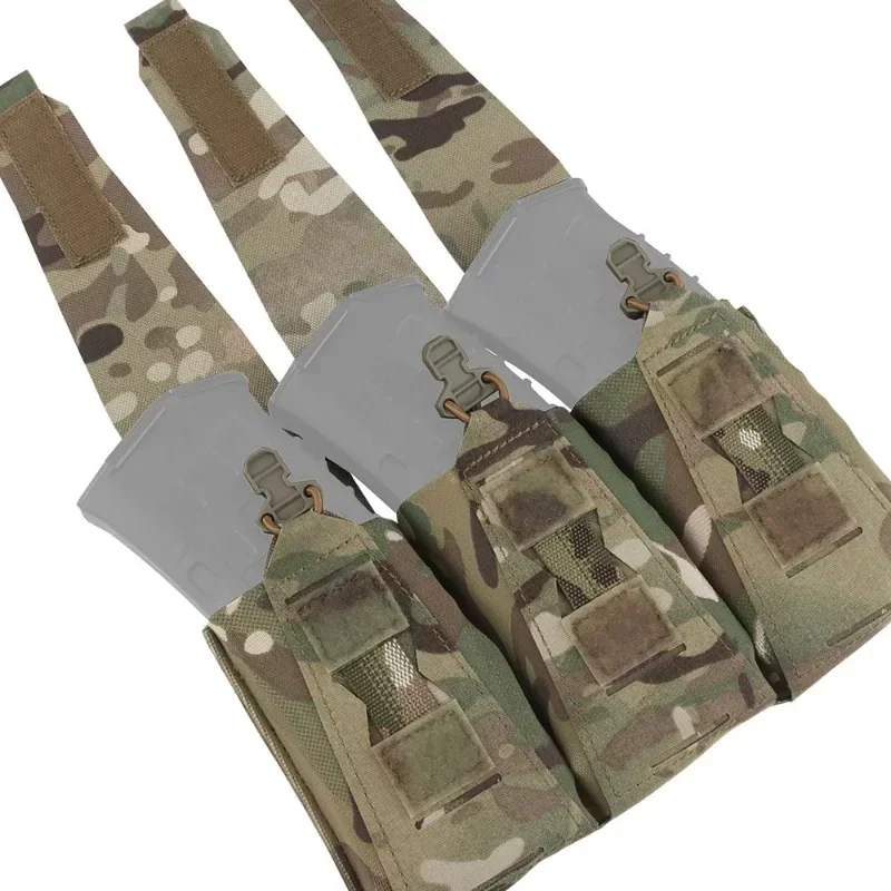 ERQYGRA táctico multifuncional Triple Mag bolsa chaleco caza revista juego de guerra accesorios Paintball tiro equipo al aire libre - imagen 5