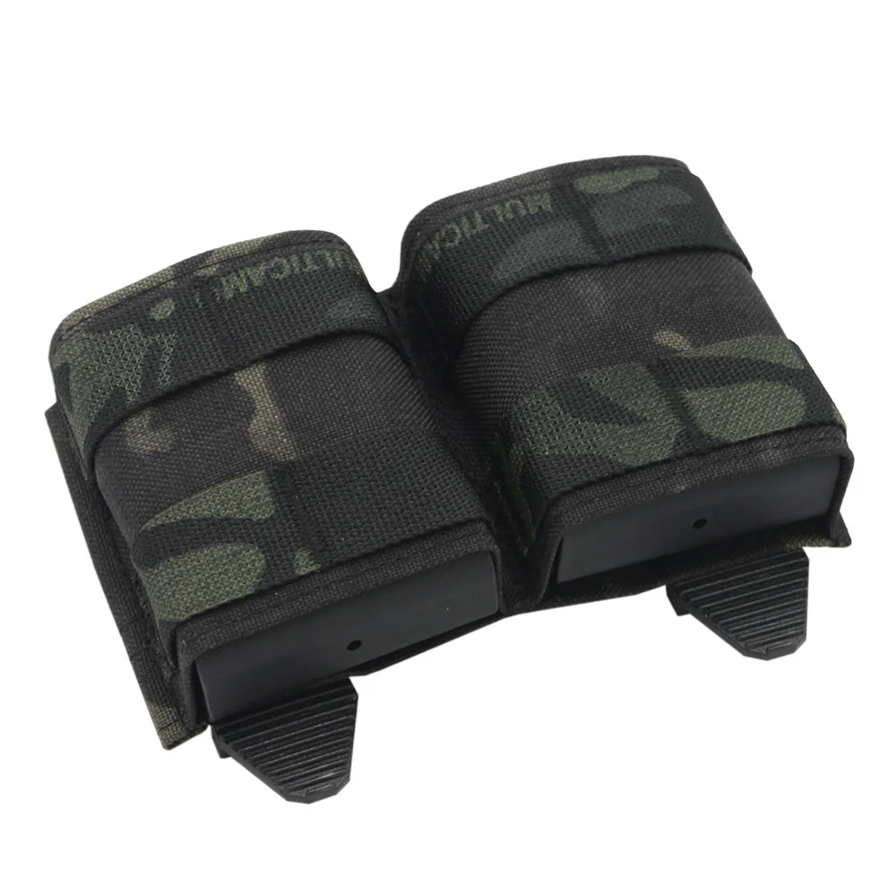 VULPO-bolsa táctica para Airsoft 5,56, bolsa para revistas estilo KYWI, Molle M4, portador doble Mag, equipo para caza y Paintball - imagen 4