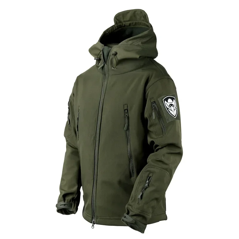 Chaqueta táctica de piel de tiburón TAD para hombre, ropa de caza al aire libre, senderismo, escalada, abrigo deportivo impermeable, cortavientos - imagen 3
