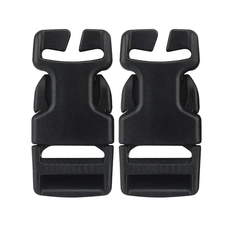 Hebilla de liberación lateral rápida, correa de plástico resistente, Clip de hebilla, cierre a presión, hebilla de mochila, reemplazo para chaleco de mochila de 2,5 cm - imagen 5