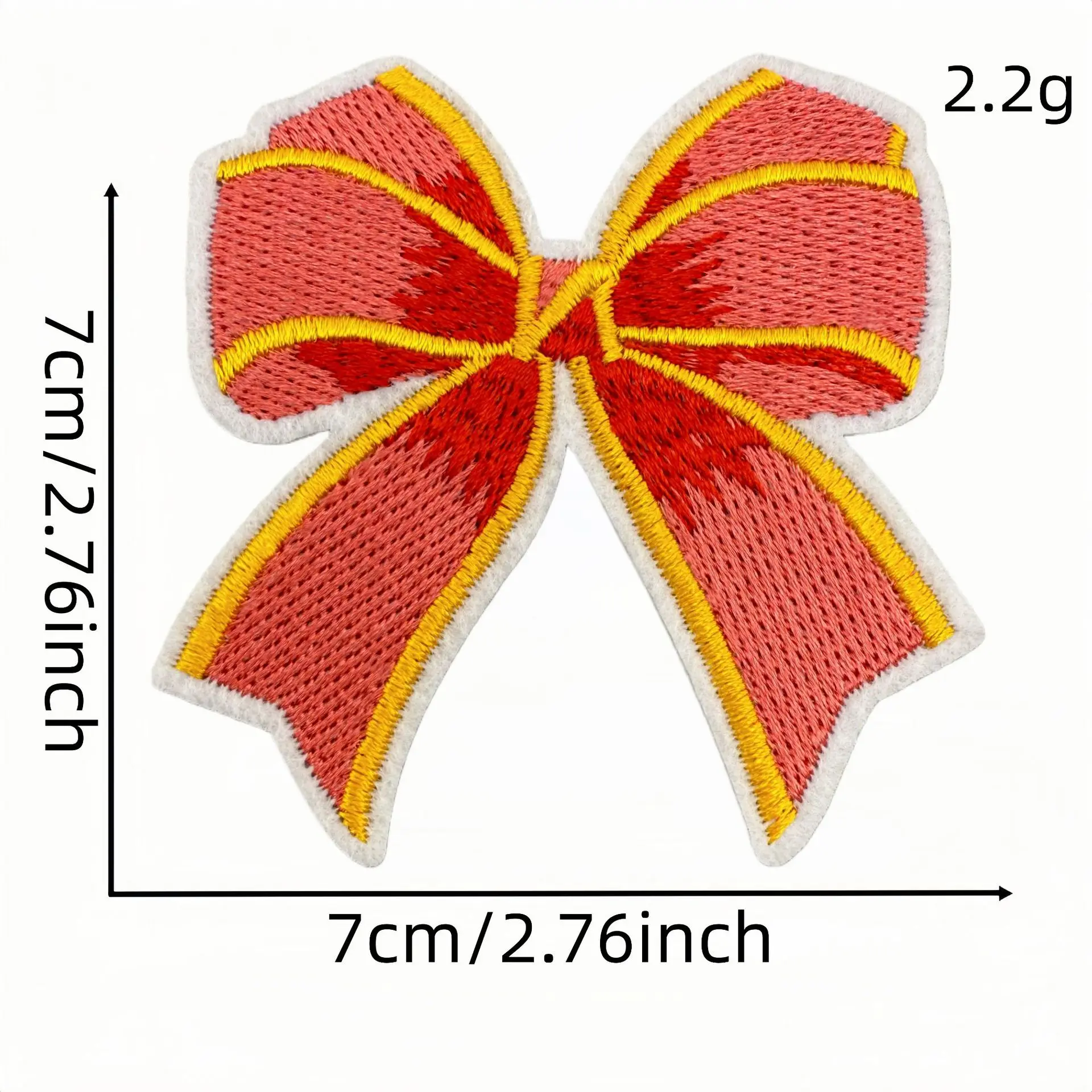 10 Uds. De parches bordados con pajarita de dibujos animados para leer amor y escuchar, parches para planchar DIY para ropa, chaquetas, pantalones vaqueros, decoración para coser ropa - imagen 4