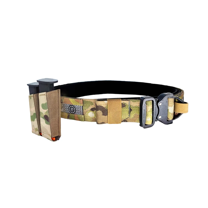 Bolsa táctica para cargador Airsoft GBRS, 9mm, doble Mag, Multicam, elástica, Molle, kit de herramientas, accesorios - imagen 5