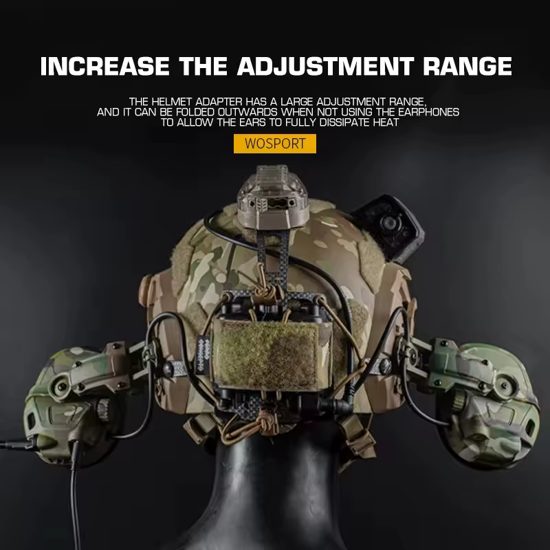 GEN 6 CS Auriculares de comunicación entrenamiento tiro airsoft - imagen 4