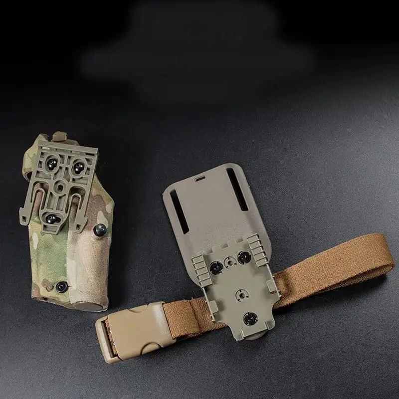 Funda táctica 6354DO para G17 + X300 ARC, juego de accesorios de placa de presión baja, mallas de cintura de liberación rápida para caza Airsoft ALS - imagen 5