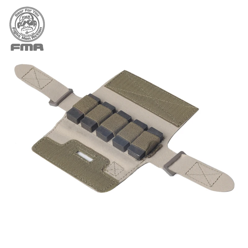 Bolsas de equilibrio para casco táctico FMA, bolsa de contrapeso con 5 bloques de peso, bolsa para casco militar Airsoft 869 - imagen 3