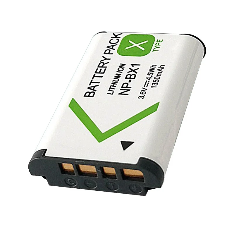 Np-batería recargable bx1 para NP-BX1, Cargador USB para Sony ZV1 ZV-1 NP M8 DSC RX1 RX100 RX100M2 RX1R WX300 HX300 HX400 HX50 HX60 - imagen 2