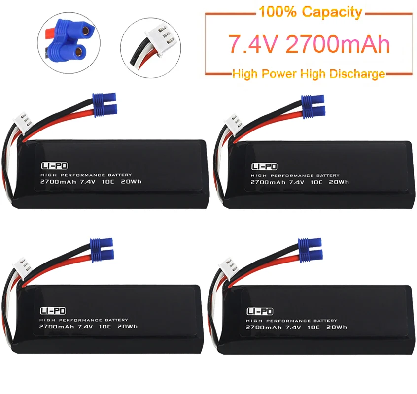 4Pcs Batteries