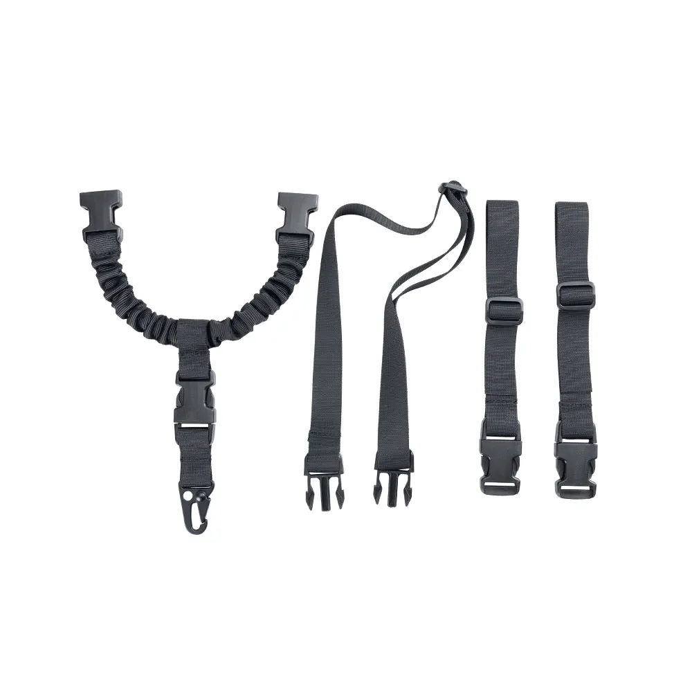 EXCELENTE ELITE SPANKER Tactics cuerda colgante telescópica eslinga elástica de liberación rápida cordón ajustable telescópico de doble uso - imagen 3