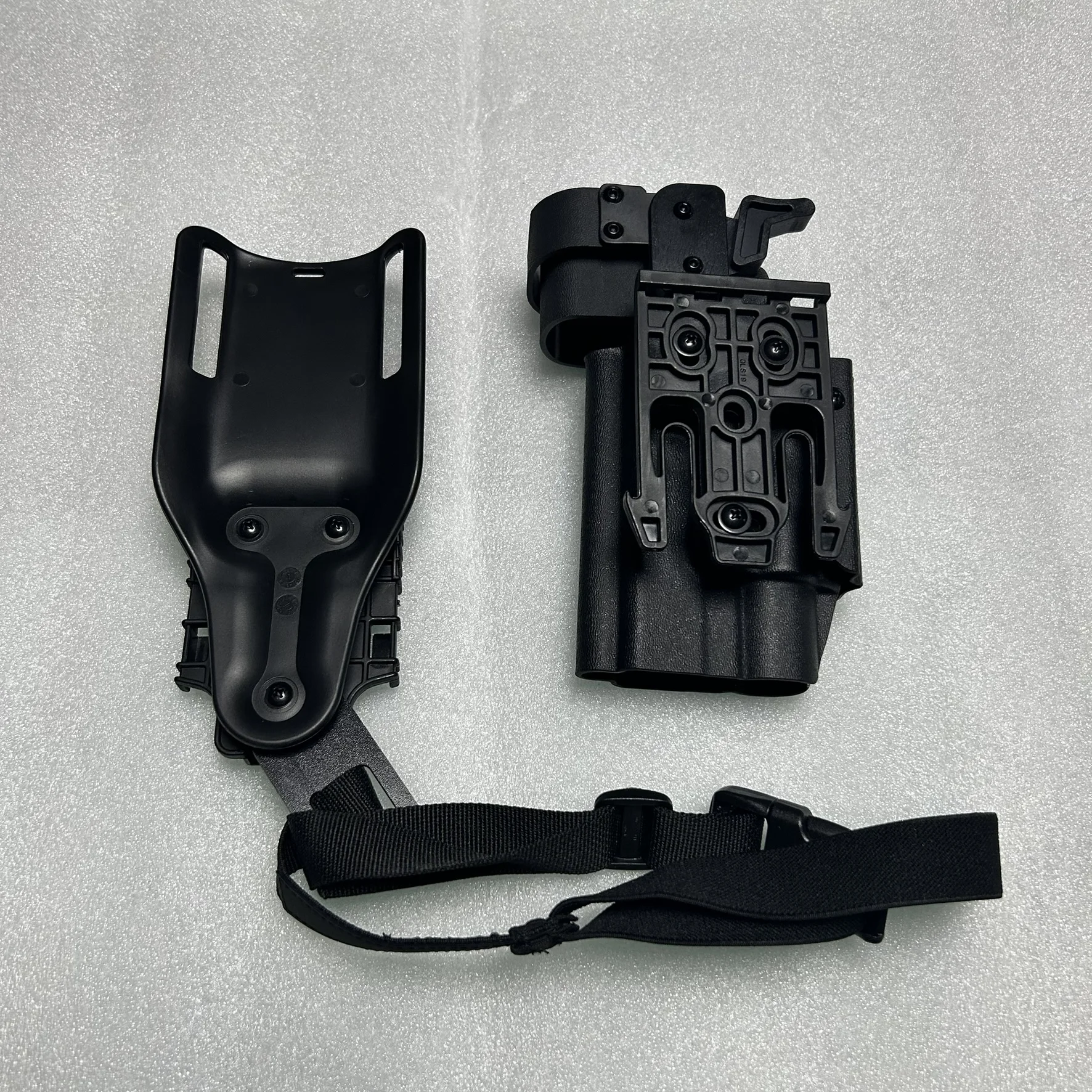 O-040 Juego de fundas de extracción rápida con bloqueo anticaída secundario táctico a prueba de golpes para la serie 2011 - imagen 2