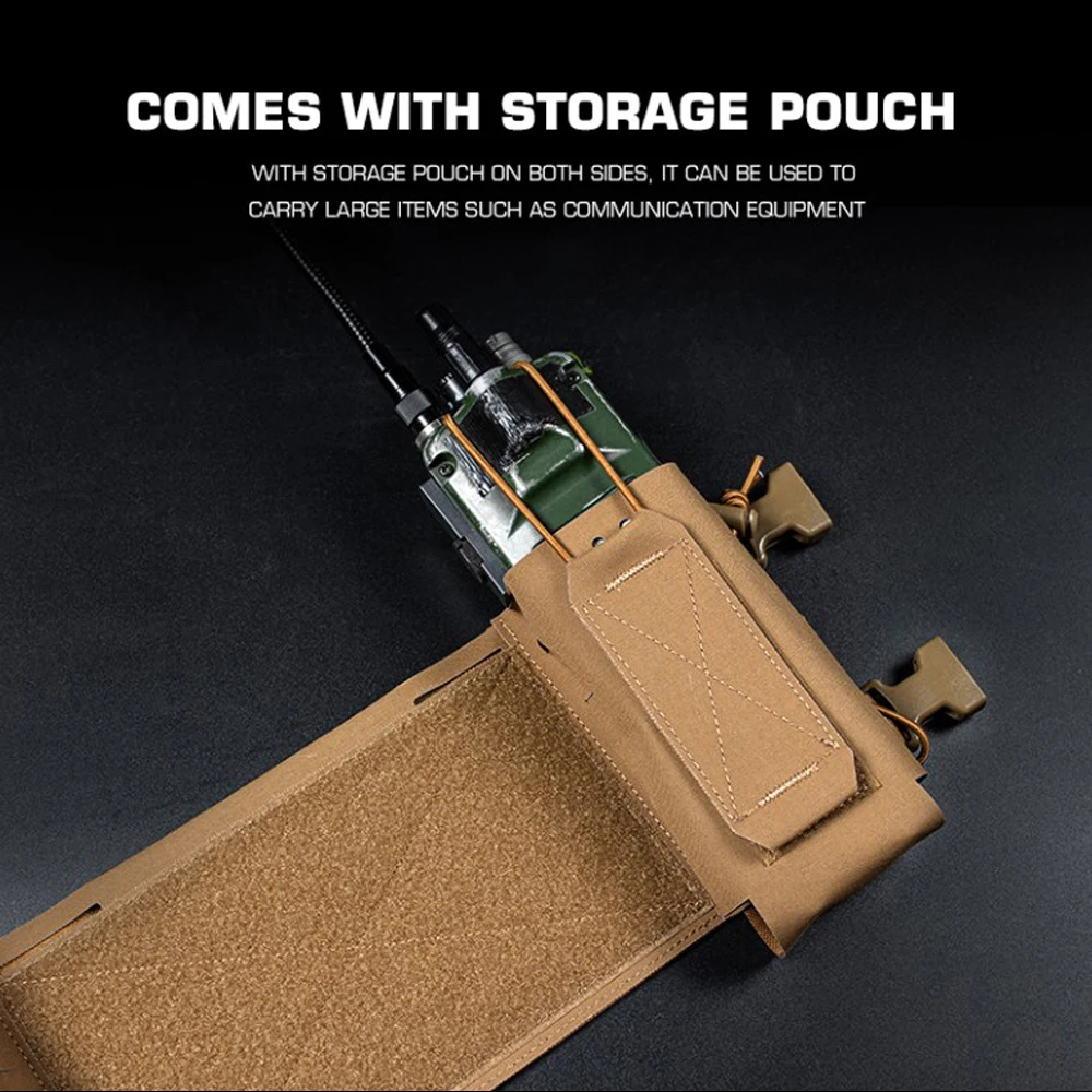 Táctico The Thing 1 Molle MK3 MK4, aparejo de pecho, chasis extendido, bolsa de Radio, chaleco de combate de caza, bolsa de revista, soporte de equipo Airsoft - imagen 4