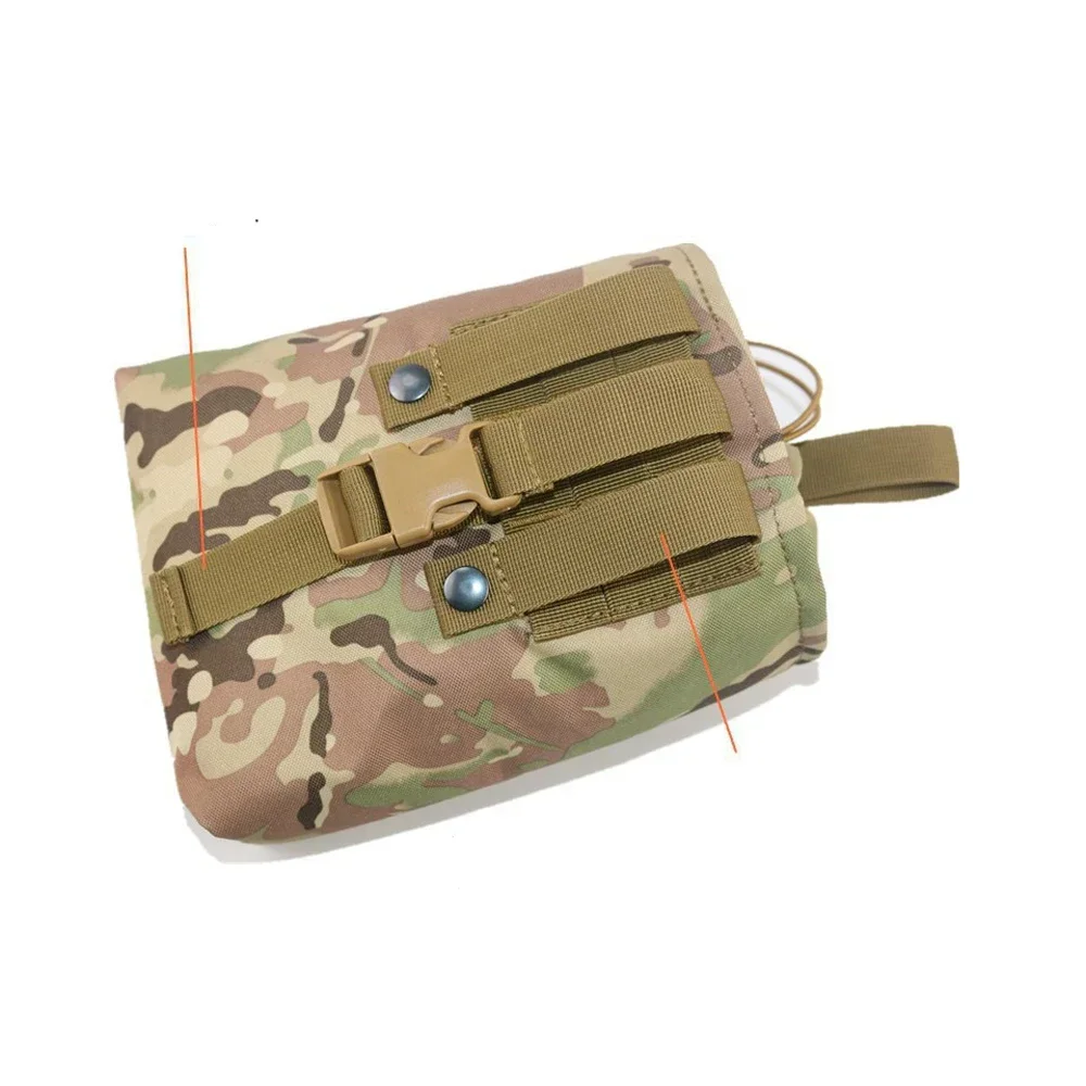 Funda plegable para recuperación de utilidad, bolsa táctica Molle plegable para revistas, bolsa EDC para munición de pistola de caza - imagen 4