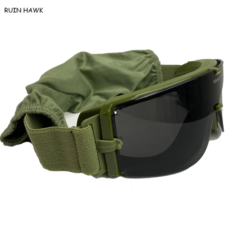 Gafas protectoras tácticas militares, gafas de caza a prueba de viento y polvo, gafas de viaje para pescar al aire libre - imagen 3