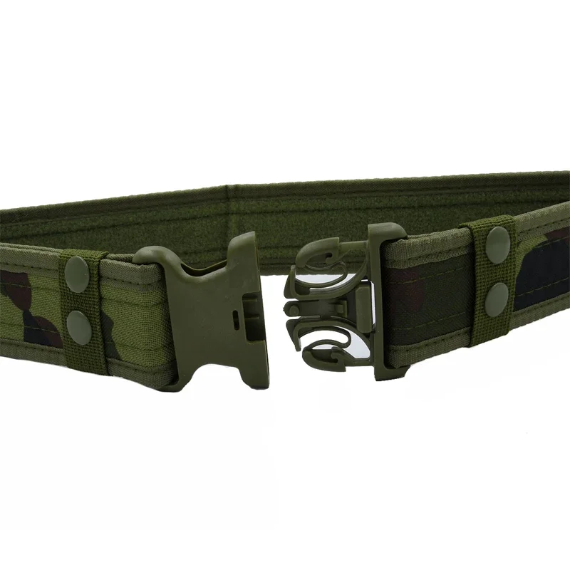 Cinturón táctico ajustable lona para Airsoft, caza y outdoor - imagen 5