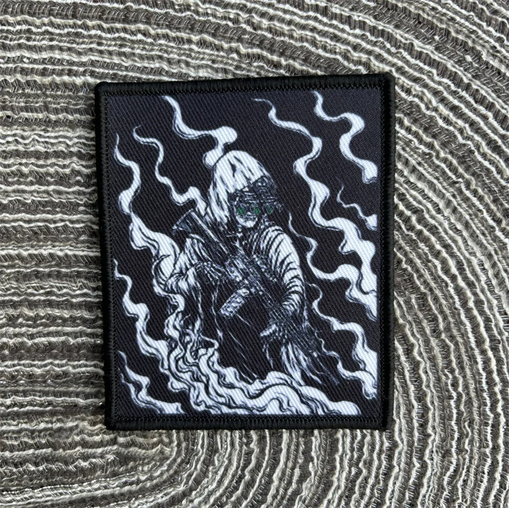 Parche militar para ropa, insignia de moral del ejército del Joker táctico, parches de gancho y bucle, pegatinas para mochila, apliques para ropa - imagen 4