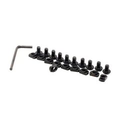 Kit de tornillos y tuercas M-LOK con llave para rieles