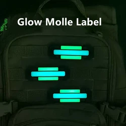 Hebilla Molle luminosa – Clip correas mochila marcadores nocturnos