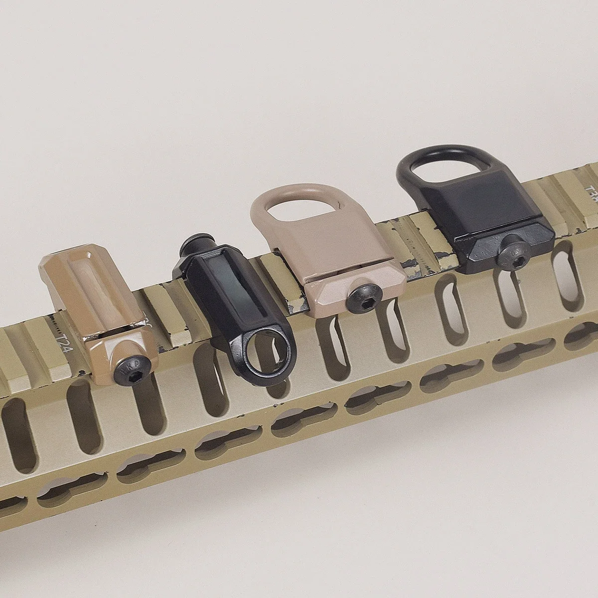 Hebilla de pistola de separación rápida RSA, accesorio de montaje giratorio, adaptador compatible con riel de 20mm, accesorios para Rifle de caza, Airsoft - imagen 4