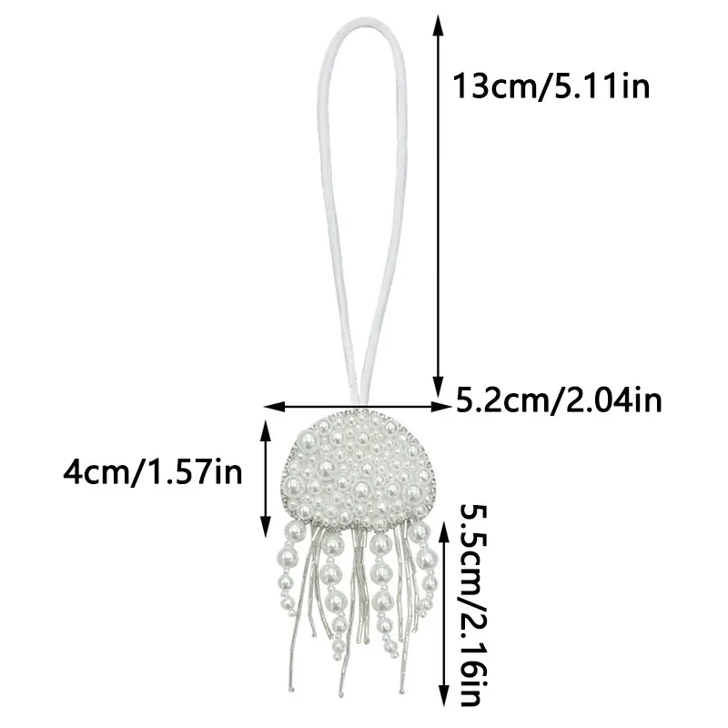 Recién llegado, colgante de cuerda de cristal con cuentas, dije de bolso hecho a mano en 3D, decoración de bolso con cordón, regalo Ideal para amantes - imagen 3