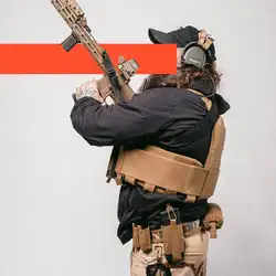 FERRO CONCEPTS Chaleco táctico 3AC Bolsa de panel lateral Compatible FCPC FCSK Vest