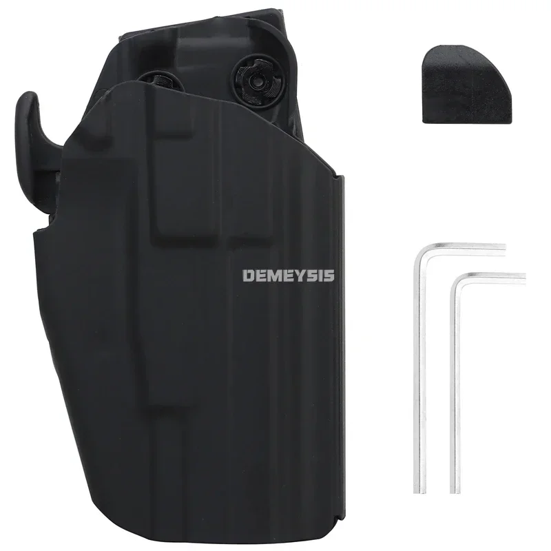 Funda para pistola derecha izquierda, funda de transporte ajustable para pistola de caza y tiro, funda de transporte ligera para pistolas tácticas - imagen 2