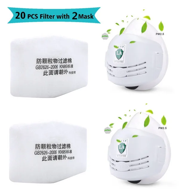 2 mask 20 filters