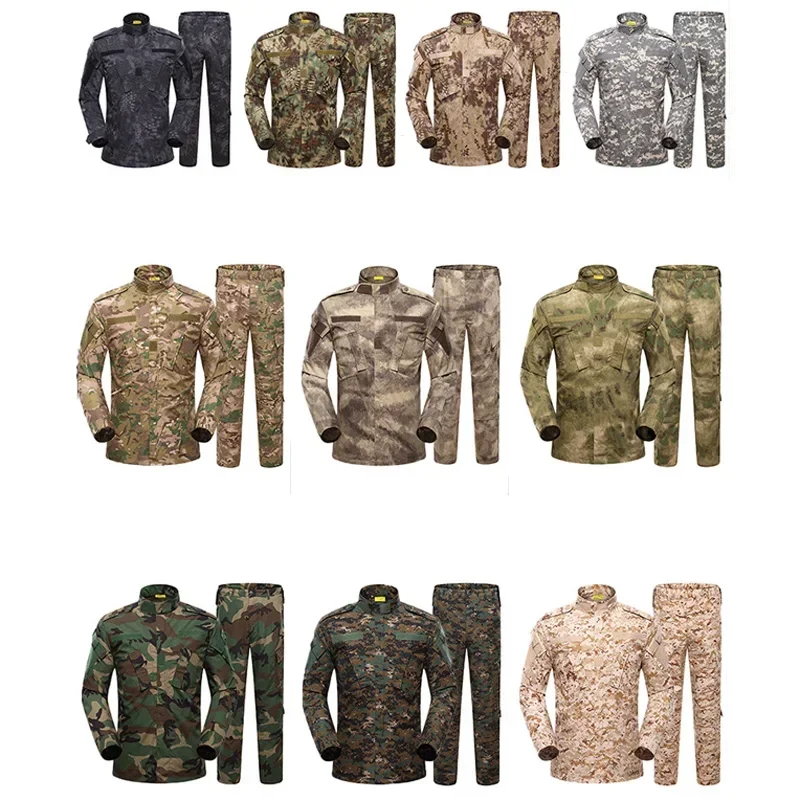 Uniforme táctico Multicam FG atacs, ropa de combate, uniforme Airsoft, traje de camuflaje, camisa, pantalones, conjunto de disfraces de caza - imagen 3