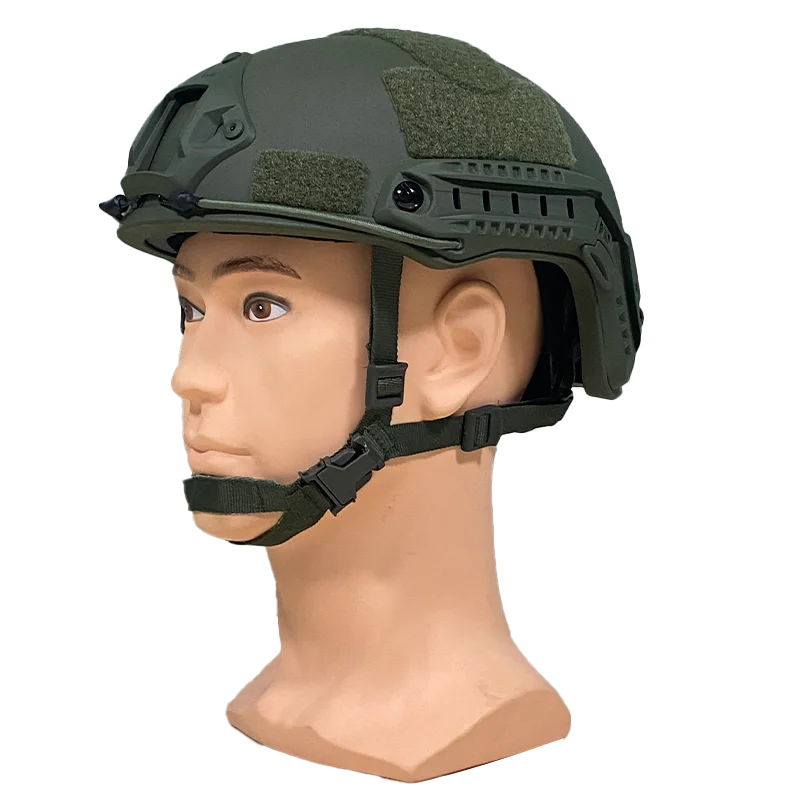 Casco a prueba de explosiones Casco de fibra de vidrio RÁPIDO Casco de entrenamiento CS Club Casco de ventilador militar Casco rápido casco de desgaste ajustable - imagen 3