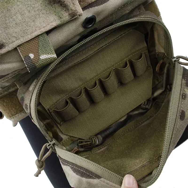 TMC-chaleco táctico Modular para el pecho, conjunto colgante de camuflaje, SS - imagen 5