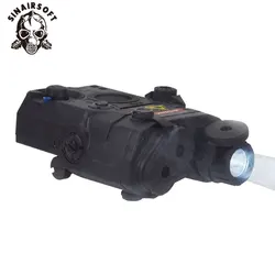 SINAIRSOFT PEQ-15 PEQ15 LA5C punto rojo verde azul luz de relleno IR caza Scout luz LED estroboscópica linterna táctica PEQ NGAL SF