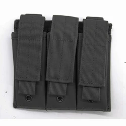 Bolsa táctica MOLLE triple portacargadores para M4, AR15 y AK47