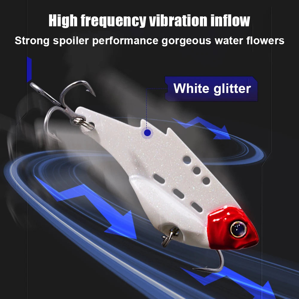 Señuelo de pesca con vibración Vib Bitterling fregadero Swimbait 3D Wobbler plantilla de Metal cebo Artificial para pesca de Lucio perca ​   Aparejos - imagen 3