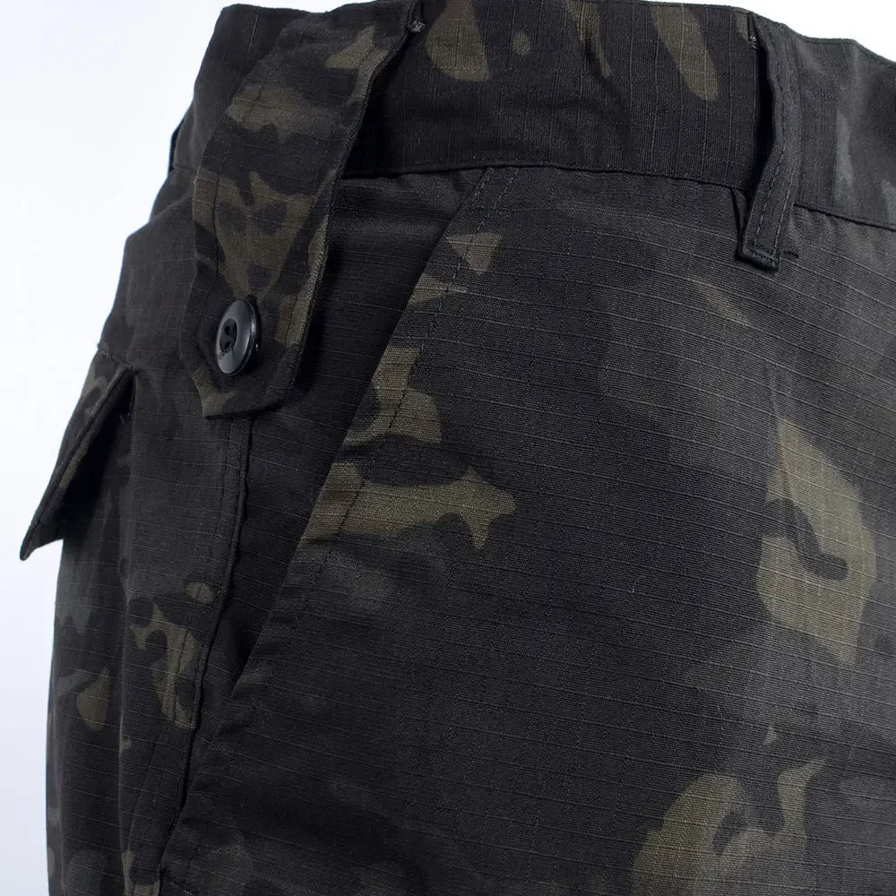 Uniforme de camuflaje al aire libre para hombre, chaqueta táctica, ropa de entrenamiento de fuerza especial, traje de Safari, pantalones, ropa de caza resistente al desgaste - imagen 3