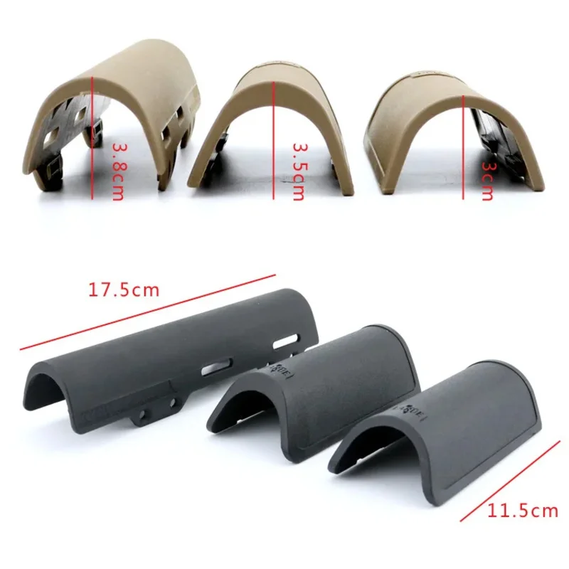 Modelo táctico de baja altura, moldeo por inyección AR15 M4, almohadilla de aumento de altura, accesorio de almohadilla de refuerzo de soporte trasero - imagen 5