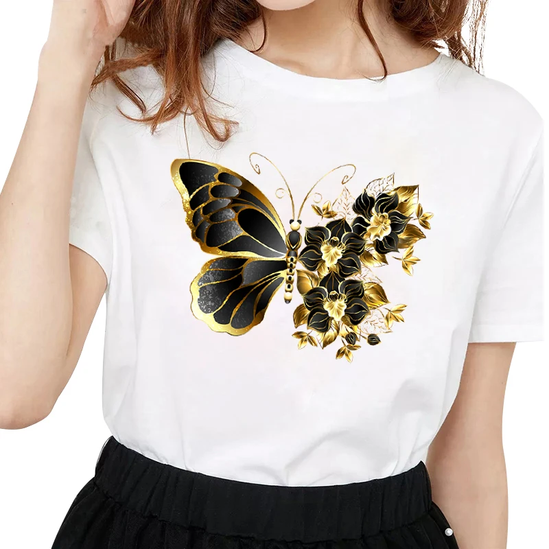 Pegatina térmica de flor de mariposa para ropa, transferencia de calor para ropa, unicornio, transferencia de hierro para ropa, apliques de camiseta - imagen 2