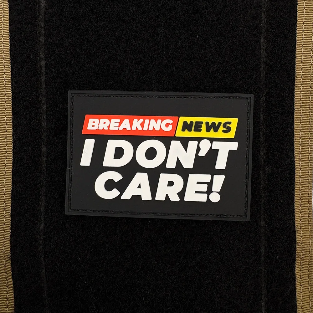 Parche BREAKING Parche de velcro de PVC y parches tácticos - imagen 5