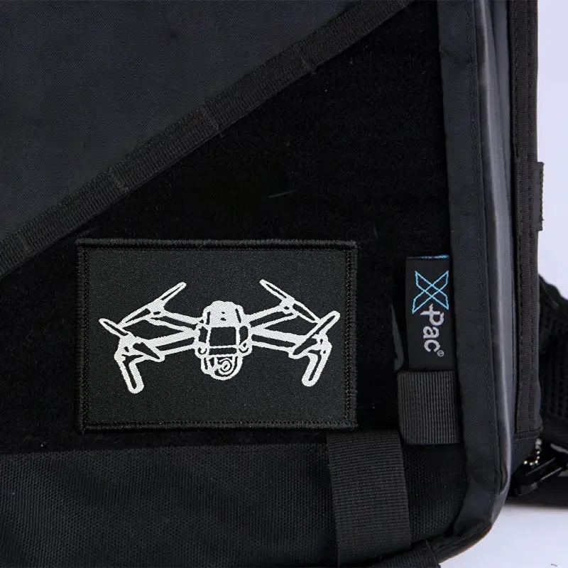 Parche para Dron UAV, insignia de moral táctica militar, mochila con gancho y bucle estampado, accesorio decorativo para ropa, brazalete adhesivo - imagen 5