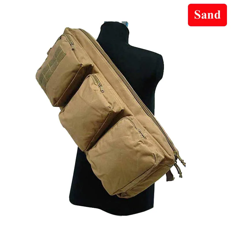 Bolsa táctica para equipo de caza, funda de transporte para Rifle de francotirador, mochila protectora táctica para escalada, senderismo y viajes, 60CM - imagen 4