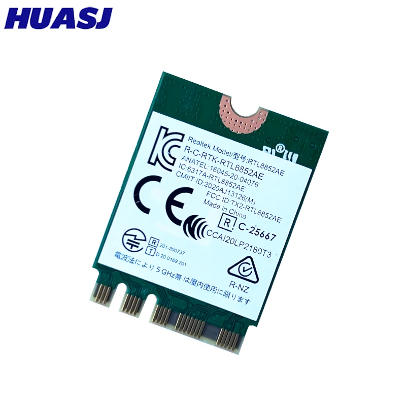 RTL8852AE RTL8852 Wifi 6 2,4G 5G 802.11AC/AX módulo inalámbrico MU-MIMO tarjeta de red Bluetooth 5,2 para Win 10/11 - imagen 4