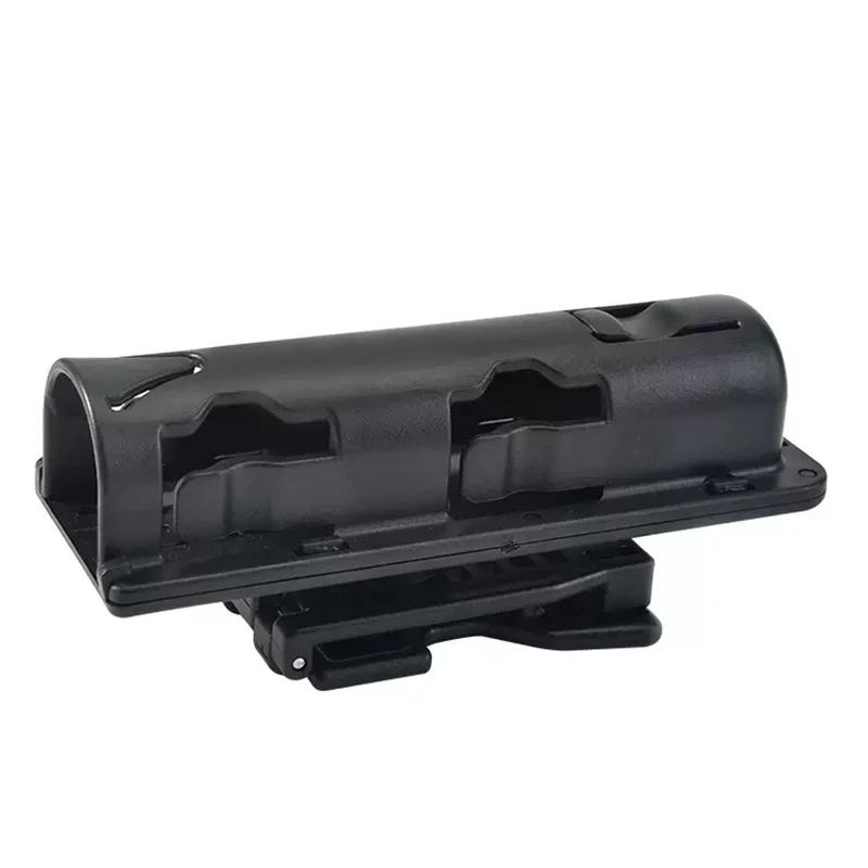 Soporte para bastón, bolsa para bastón telescópica giratoria de 360 grados, fundas para bastón expandibles para cinturón de servicio, fundas para linterna, funda ABS - imagen 4