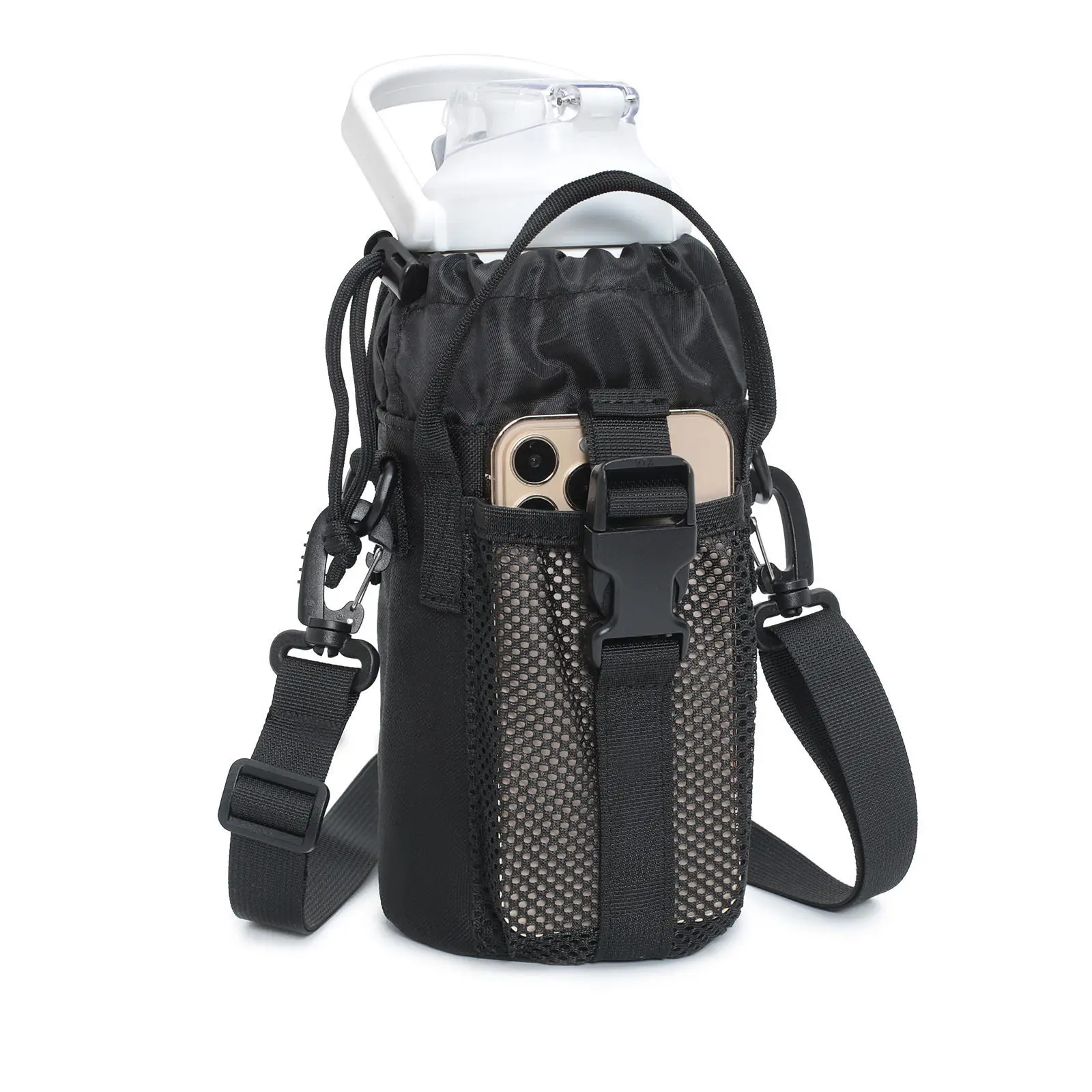 Bolsa MOLLE táctica para botella de agua, hombro ciclismo - imagen 5